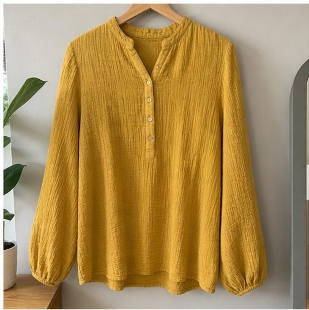 Ivory Smocked Top